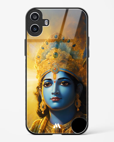 Enchanting Krishna Glass Case Phone Cover (Nothing)