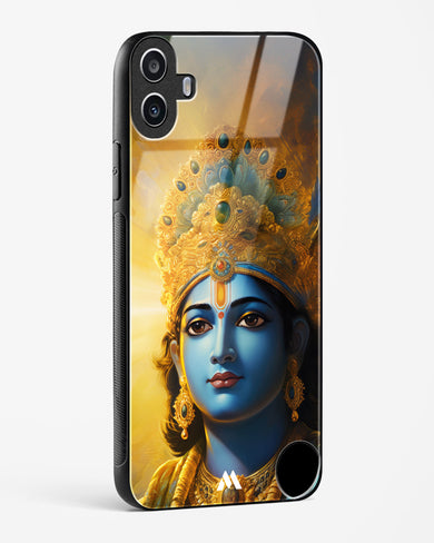 Enchanting Krishna Glass Case Phone Cover (Nothing)