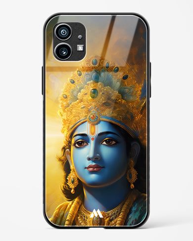 Enchanting Krishna Glass Case Phone Cover (Nothing)