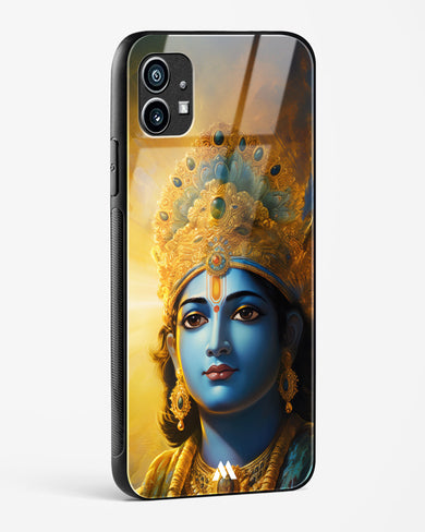 Enchanting Krishna Glass Case Phone Cover (Nothing)