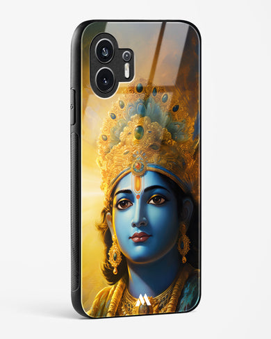 Enchanting Krishna Glass Case Phone Cover (Nothing)