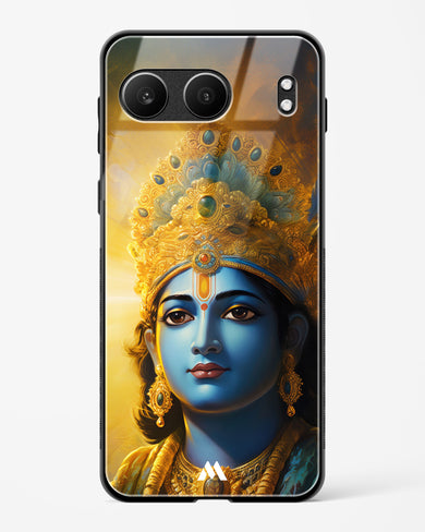 Enchanting Krishna Glass Case Phone Cover (OnePlus)