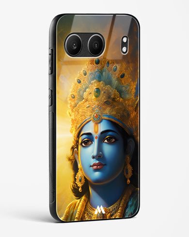 Enchanting Krishna Glass Case Phone Cover (OnePlus)