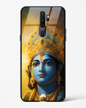 Enchanting Krishna Glass Case Phone Cover (Oppo)