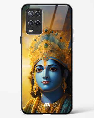 Enchanting Krishna Glass Case Phone Cover (Oppo)