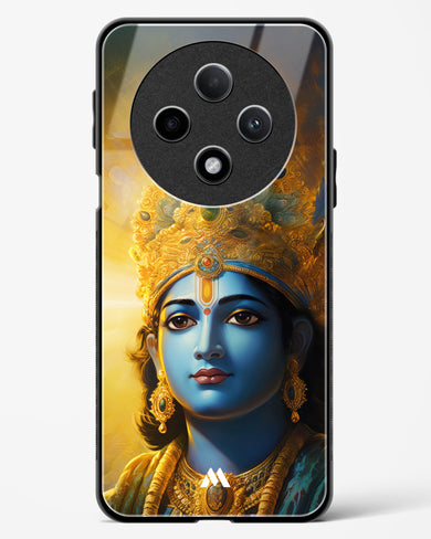 Enchanting Krishna Glass Case Phone Cover (Oppo)