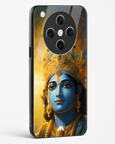 Enchanting Krishna Glass Case Phone Cover (Oppo)
