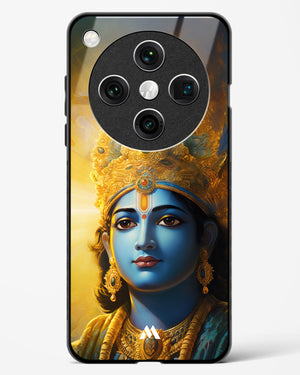 Enchanting Krishna Glass Case Phone Cover (Oppo)