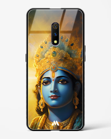 Enchanting Krishna Glass Case Phone Cover (Oppo)