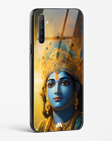 Enchanting Krishna Glass Case Phone Cover (Oppo)