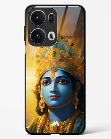 Enchanting Krishna Glass Case Phone Cover (Oppo)