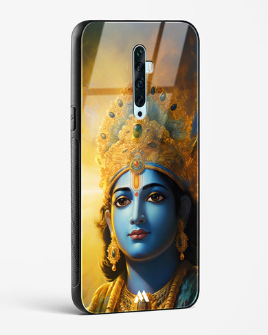 Enchanting Krishna Glass Case Phone Cover (Oppo)