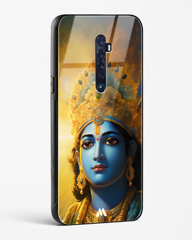 Enchanting Krishna Glass Case Phone Cover (Oppo)