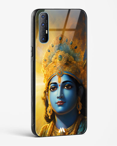 Enchanting Krishna Glass Case Phone Cover (Oppo)