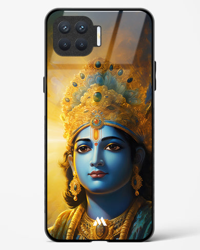 Enchanting Krishna Glass Case Phone Cover (Oppo)