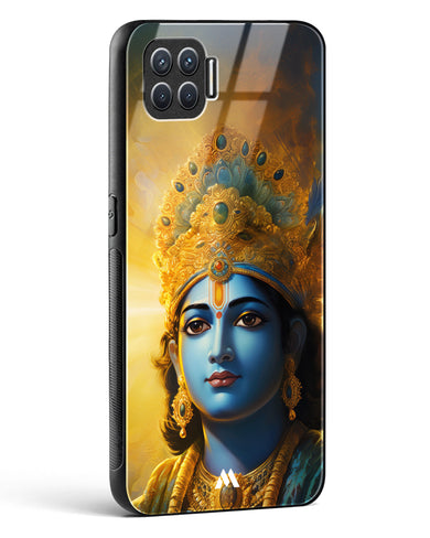 Enchanting Krishna Glass Case Phone Cover (Oppo)