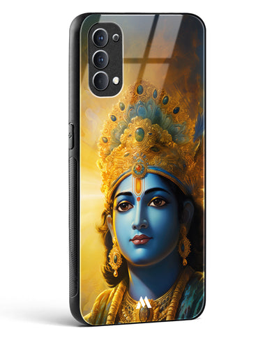 Enchanting Krishna Glass Case Phone Cover (Oppo)