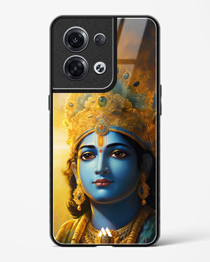 Enchanting Krishna Glass Case Phone Cover (Oppo)