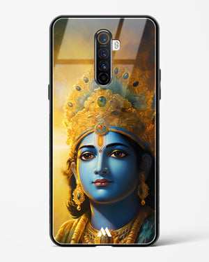 Enchanting Krishna Glass Case Phone Cover (Oppo)