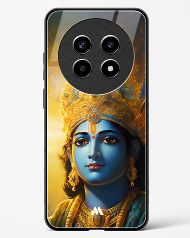 Enchanting Krishna Glass Case Phone Cover (Realme)