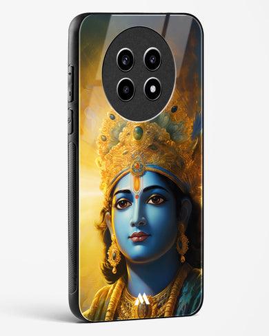 Enchanting Krishna Glass Case Phone Cover (Realme)