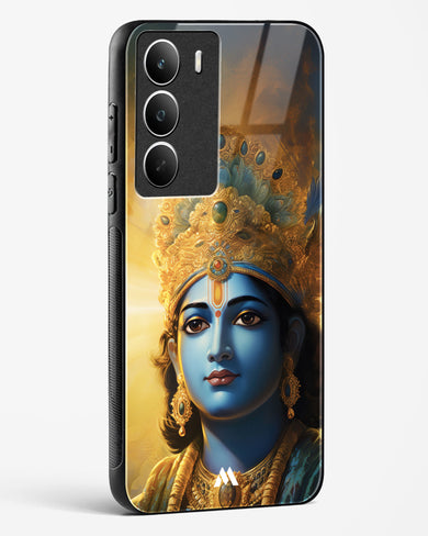 Enchanting Krishna Glass Case Phone Cover (Realme)