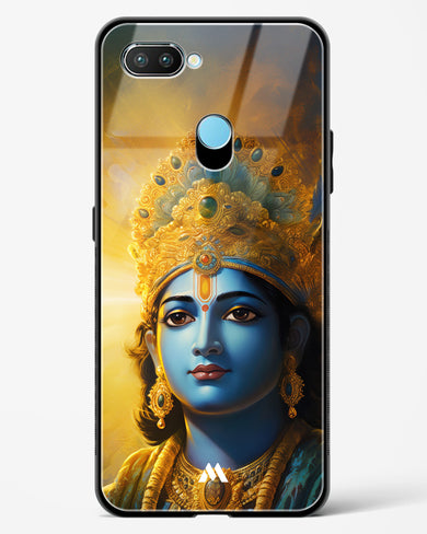 Enchanting Krishna Glass Case Phone Cover (Realme)