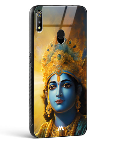 Enchanting Krishna Glass Case Phone Cover (Realme)