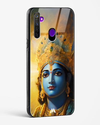 Enchanting Krishna Glass Case Phone Cover (Realme)