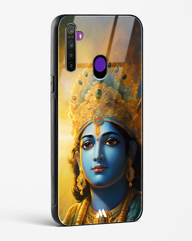 Enchanting Krishna Glass Case Phone Cover (Realme)