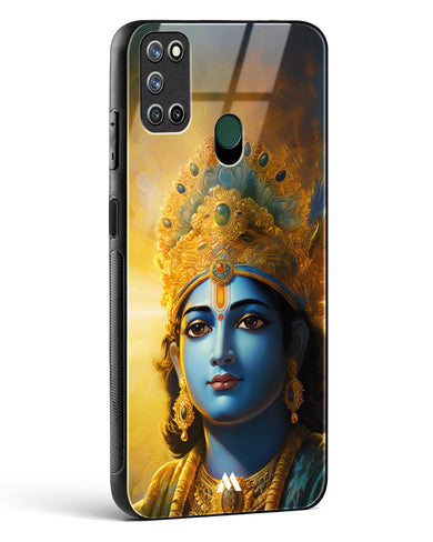 Enchanting Krishna Glass Case Phone Cover (Realme)