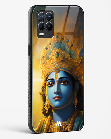 Enchanting Krishna Glass Case Phone Cover (Realme)