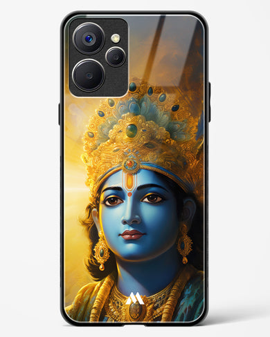 Enchanting Krishna Glass Case Phone Cover (Realme)