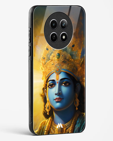 Enchanting Krishna Glass Case Phone Cover (Realme)