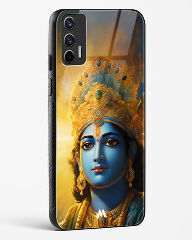 Enchanting Krishna Glass Case Phone Cover (Realme)