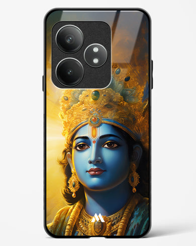 Enchanting Krishna Glass Case Phone Cover (Realme)