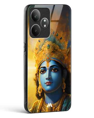 Enchanting Krishna Glass Case Phone Cover (Realme)