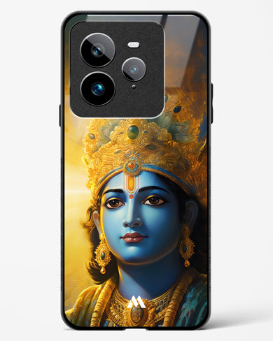 Enchanting Krishna Glass Case Phone Cover (Realme)