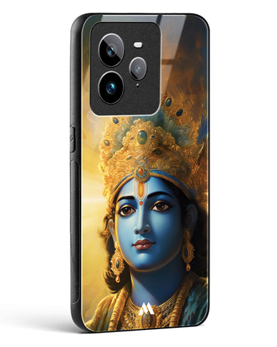 Enchanting Krishna Glass Case Phone Cover (Realme)