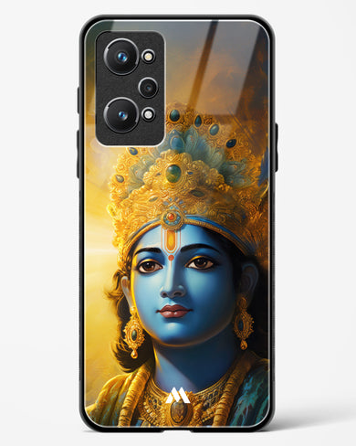 Enchanting Krishna Glass Case Phone Cover (Realme)