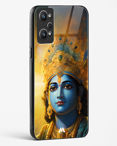 Enchanting Krishna Glass Case Phone Cover (Realme)