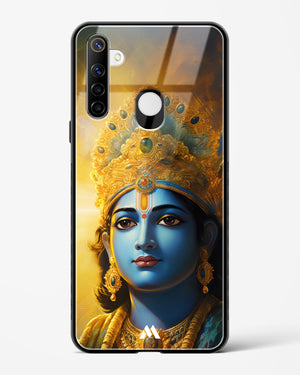 Enchanting Krishna Glass Case Phone Cover (Realme)