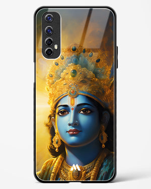 Enchanting Krishna Glass Case Phone Cover (Realme)