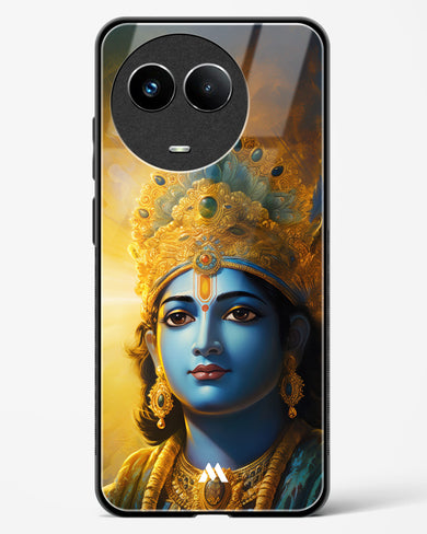 Enchanting Krishna Glass Case Phone Cover (Realme)