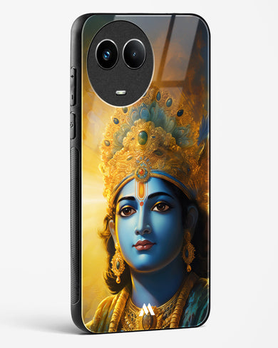 Enchanting Krishna Glass Case Phone Cover (Realme)