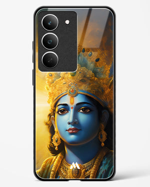 Enchanting Krishna Glass Case Phone Cover (Realme)