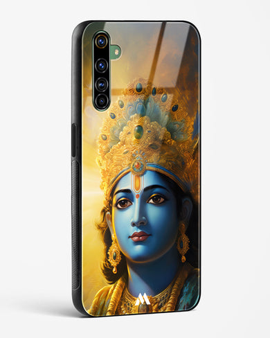 Enchanting Krishna Glass Case Phone Cover (Realme)