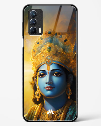 Enchanting Krishna Glass Case Phone Cover (Realme)