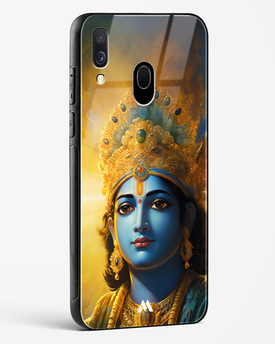 Enchanting Krishna Glass Case Phone Cover (Samsung)