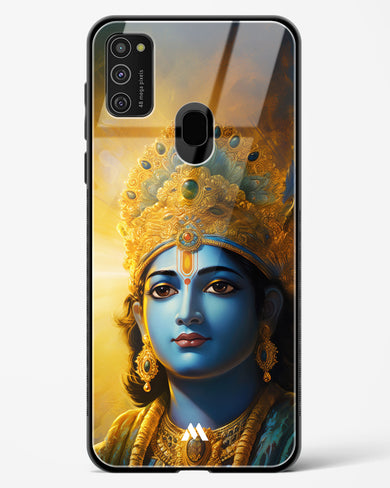 Enchanting Krishna Glass Case Phone Cover (Samsung)